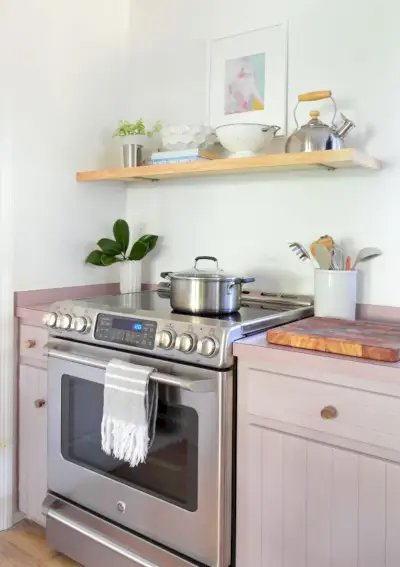 Keuken Gespleten Planken Kachel Detail