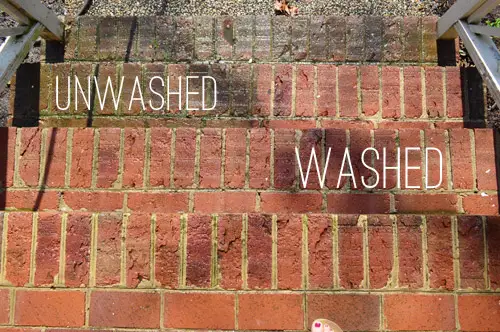 Powerwash nieuwbouwtrap