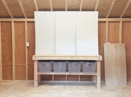 schuuropslagideeën werktafel thuisdepot