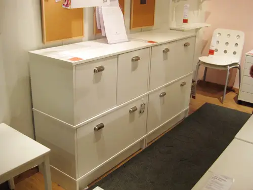 Effectieve Ikea-showroom