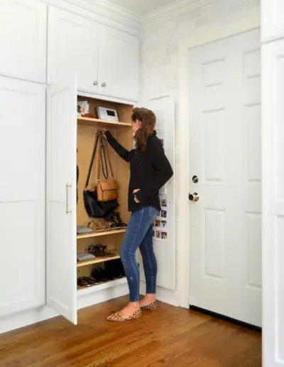Keuken Mudroom Planken Sherry Met Portemonnee