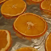 Szárított gyümölcs díszek