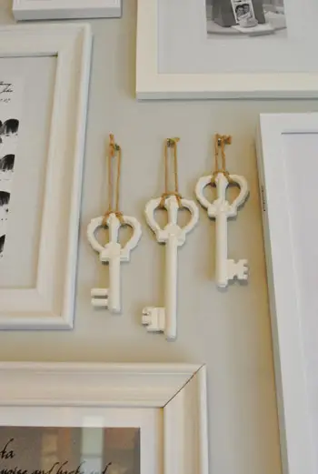 Sleutels hangen