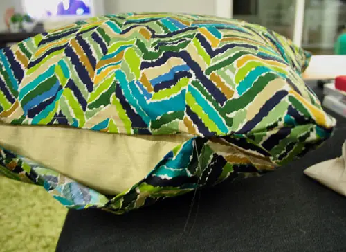 Sue met de hand naaien