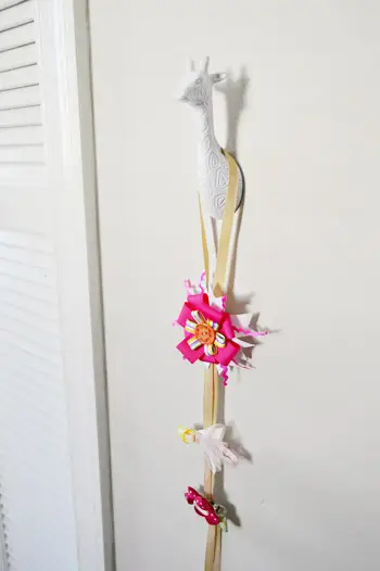 Animali Ganci 4 Girafe Dettaglio