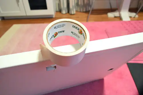 Poncho con 4 bordi nastrati