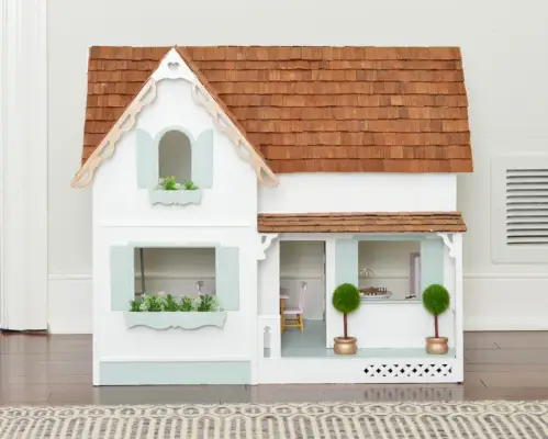 T poppenhuis volledige voorkant