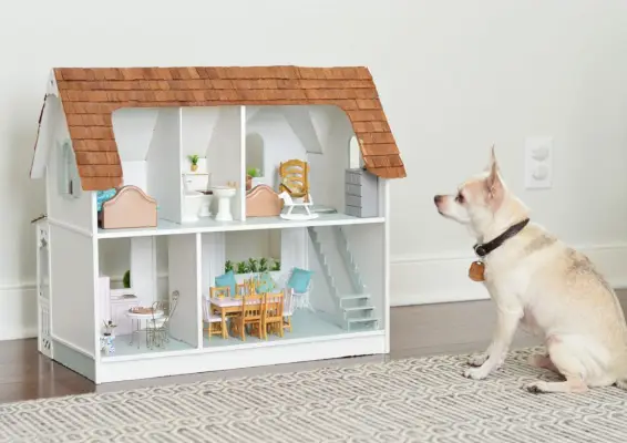 T Dollhouse Burger voor schaal
