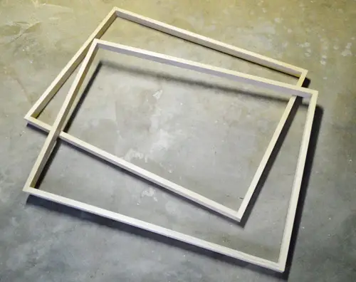 Fietsen 5 frames gebouwd
