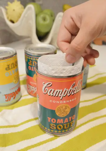 Soep 3 Papieren handdoek passen