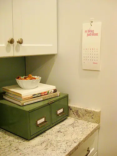 Kalender hangende keuken