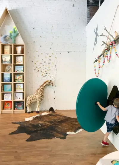 Idee Per La Camera Dei Bambini Librerie Hobbit Hole Ghirlanda Di Feltro