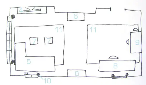 Gail DD Plattegrond