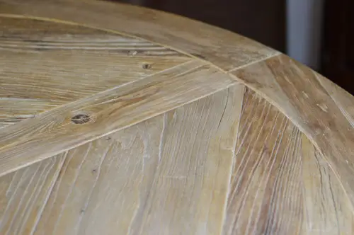 Tafel rustiek blad