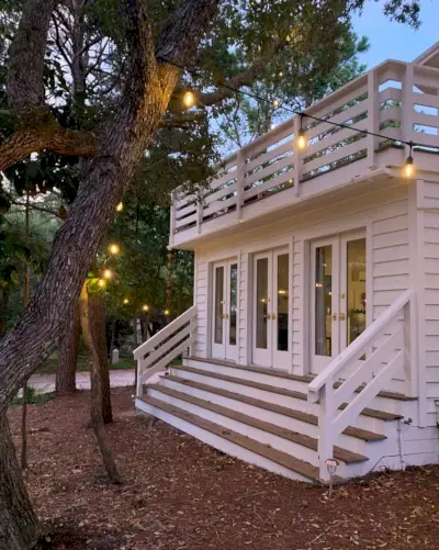 Florida Onze slaapkamer buiten met verlichting