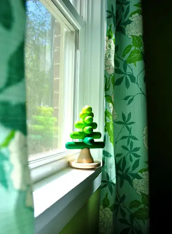 Raamdetail kinderkamer