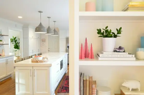 Kerstdecor 2018 Boekenplanken Met Keuken