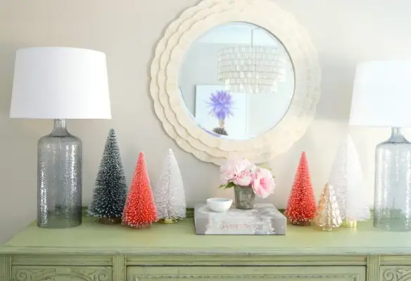 Kerstdecor 2018 Eetkamerbuffet