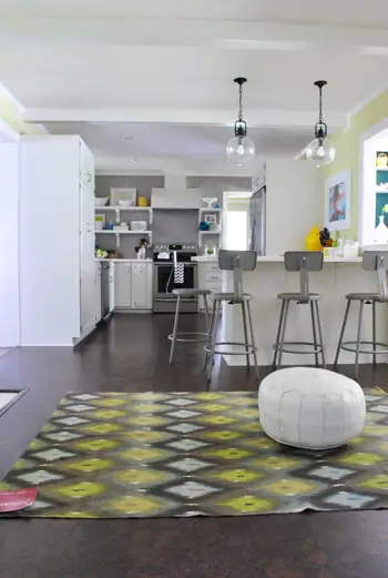 Keukentapijten Diamanten uit de hal