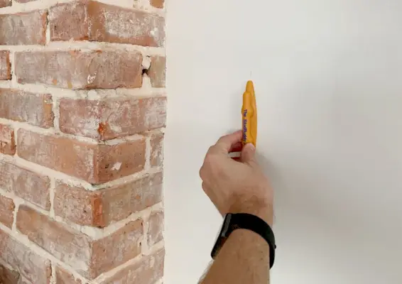 Keuken Shiplap Backsplash Markeringsnoppen