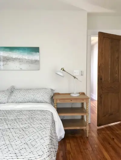 Strandhuis intrek in achterslaapkamer Art