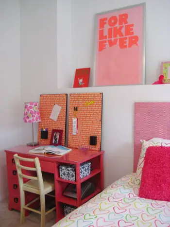 Olivia's kamer na make-over