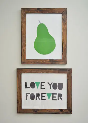 Kinderkamer KUNST Na rechtdoor