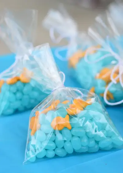 Under The Sea Party 금붕어 가방 선물