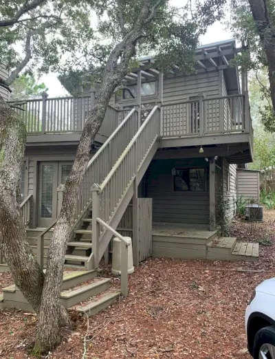 Florida Huisbuitenkant vóór trap