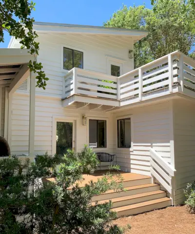 Florida Huis Buitenkant Na Mei Front Verticaal