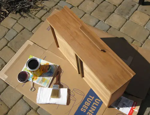 Overspuiten met Minwax