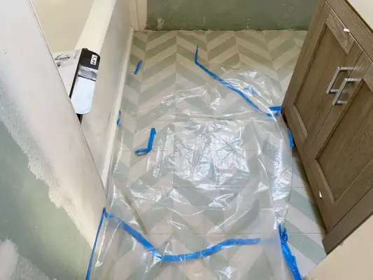 Florida Yenileme İlerlemesi Banyo Zemini