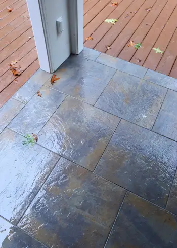 Tegelwerk 8 Het regende
