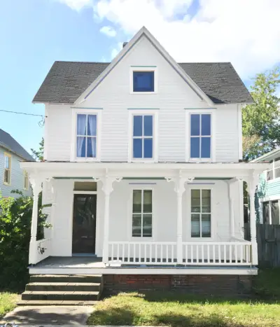 Exterieurkleur strandhuis wit
