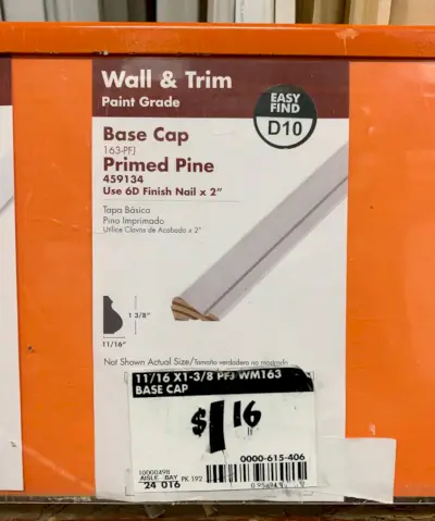 Basisdopbord bij Home Depot