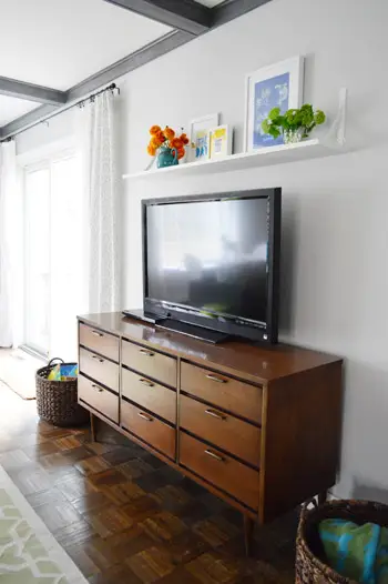 Tv-plank Groen Dichter 2