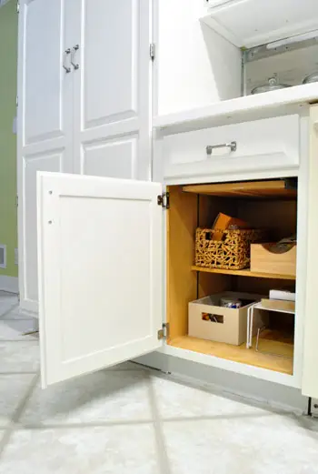 verf keukenkasten interieur ongeverfd