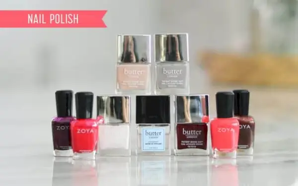 Esmalte de uñas con Butter London y Zoya