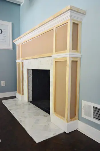 FireSurround 19 Trim klaar kant