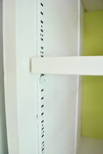 Cubby verstelbare plank
