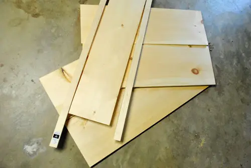 Cubby houten stapel