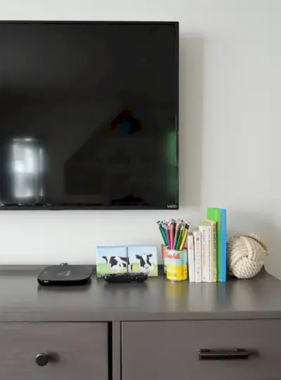 Kabel doorknippen Bonus Kamerdetail TV Uit