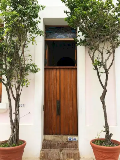 Puetro Rico Oude San Juan Houten Deur