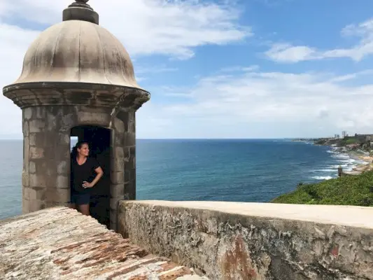 Puerto Rico Castillo Sherry met uitzicht