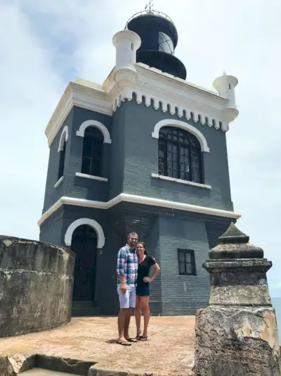 Puerto Rico Castillo John Sherry samen