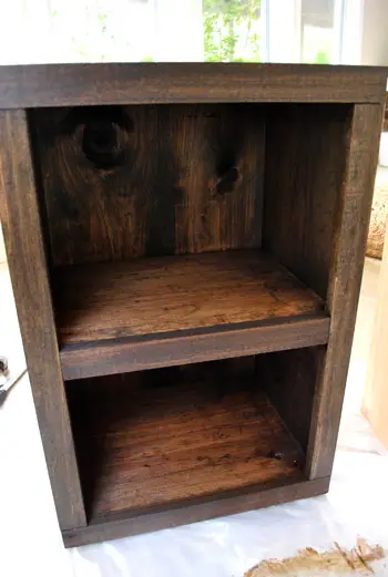 Pallets zijn dicht gekleurd