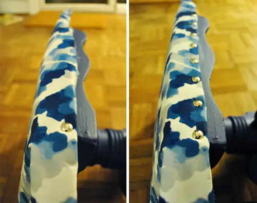 Sgabello DIY Nailheads SidebySi