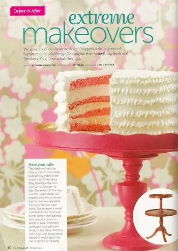 Colonna invernale fai da te piccola