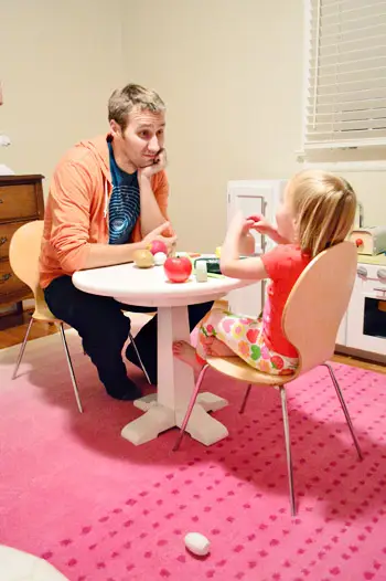Tabel 4 Theekransje met papa