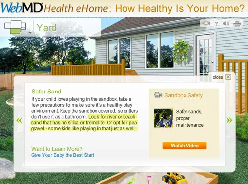 Rox WebMD-schermafbeelding